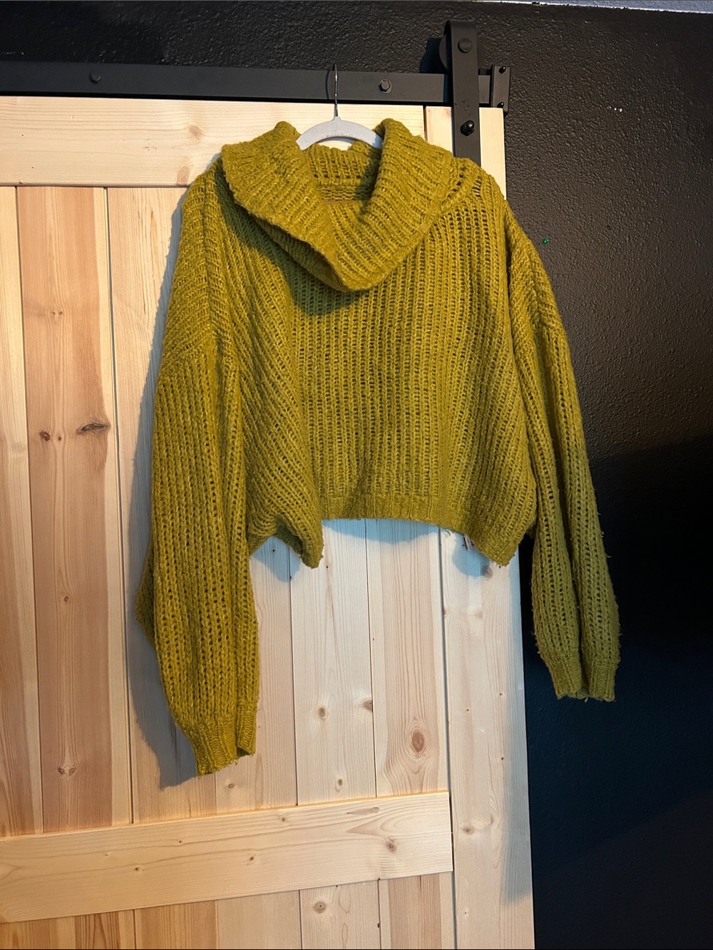 Anthropologie Cropped Fall Sweater